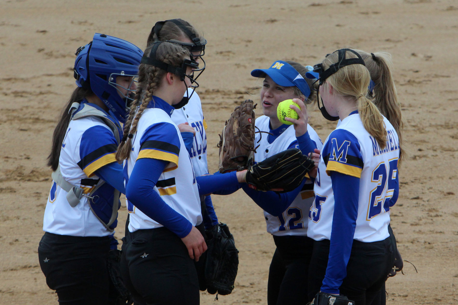 Fall Creek at McDonell softball 4-18-19
